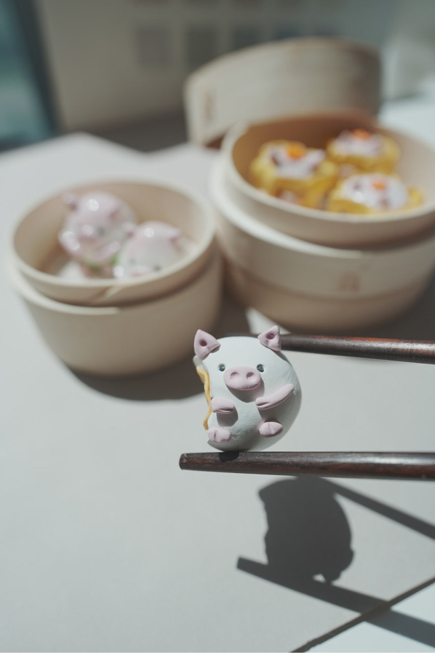 Salted Pig Bun Oink Oink Desk Friend