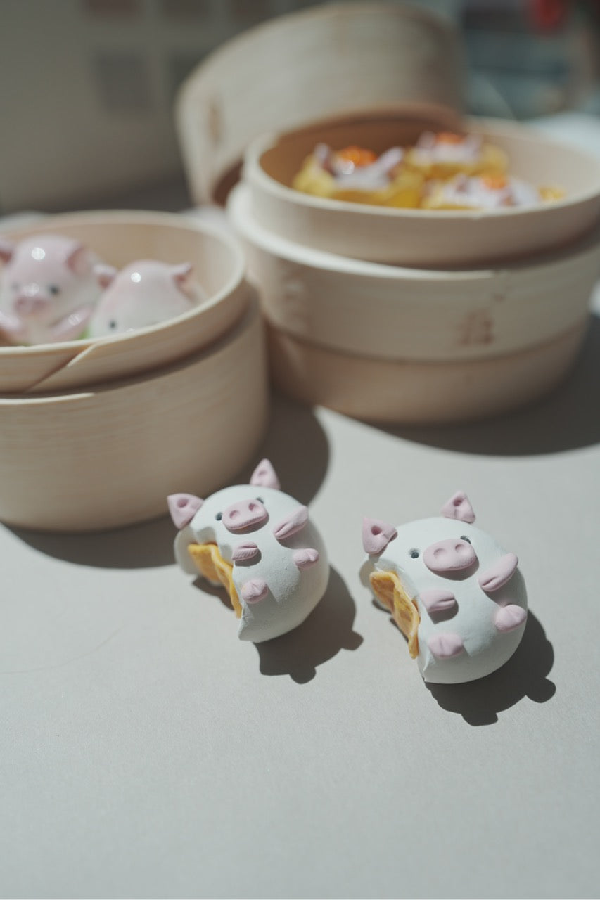 Salted Pig Bun Oink Oink Desk Friend