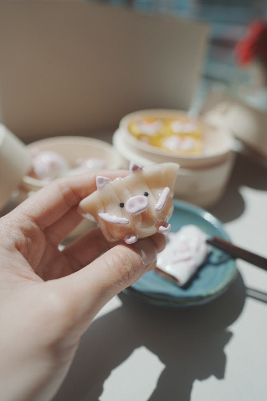 Dim Sum Ha Gao Oink Oink Desk Friend