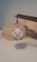 Dim Sum Peach Bun Oink Oink Desk Friend
