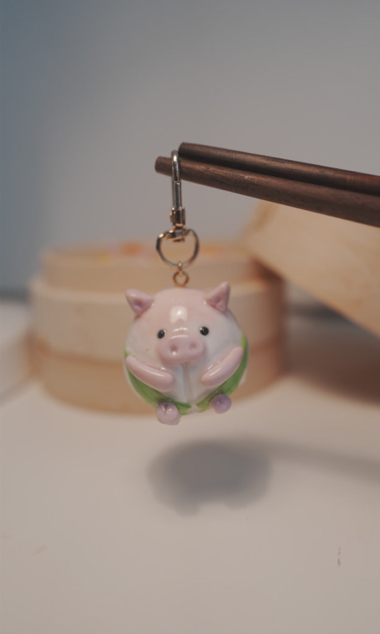 Dim Sum Peach Bun Oink Oink Desk Friend